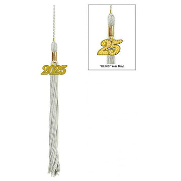 17-Color Graduation Tassel Collection with Year Charm - High Quality - Graduation Cap&Gown