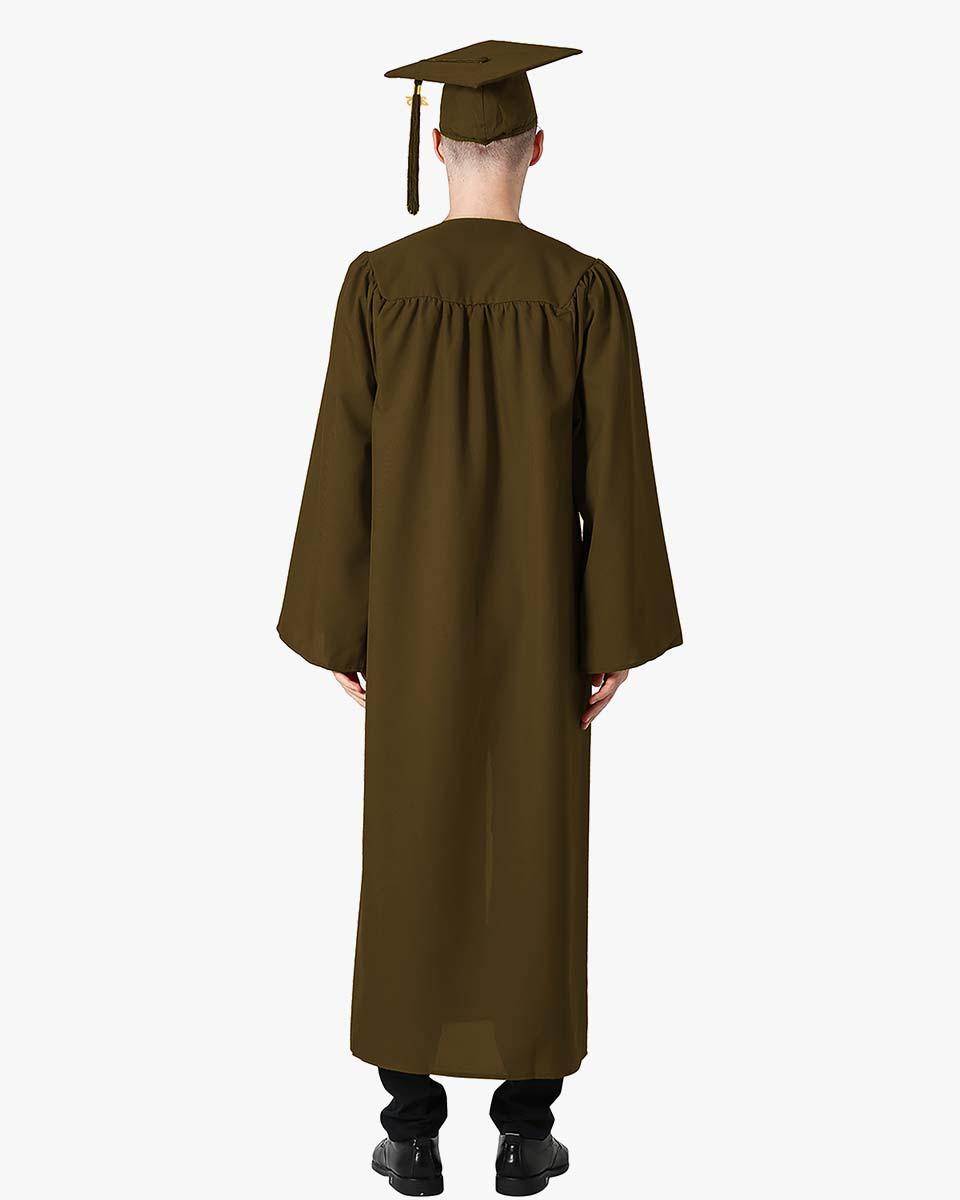 High School Premium Matte Graduation Cap, Gown & Tassel Package - 15 Colors Available - Graduation Cap&Gown
