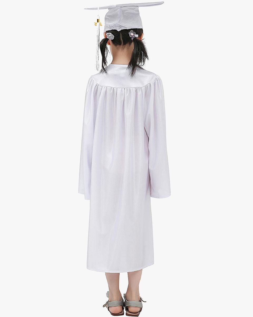 Shiny Kindergarten Cap, Gown & Tassel Package - 13 Colors Available - Graduation Cap&Gown