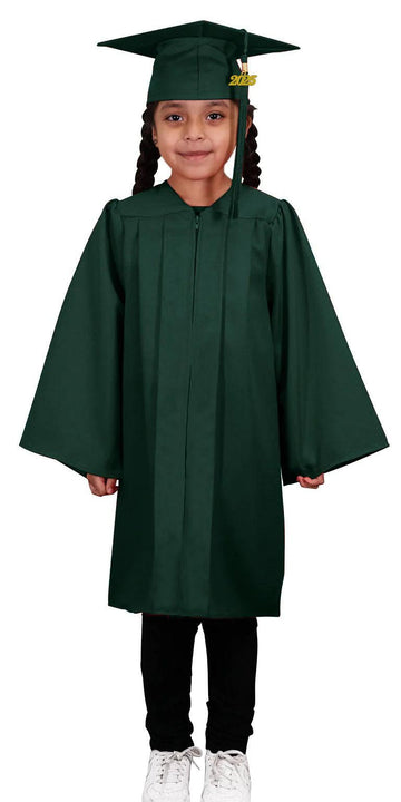 Matte Hunter Kindergarten/Preschool Cap & Gown - Graduation Cap&Gown