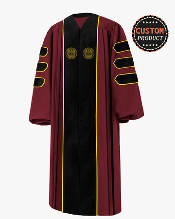 Northeastern University Doctoral Regalia - Graduation Cap&Gown