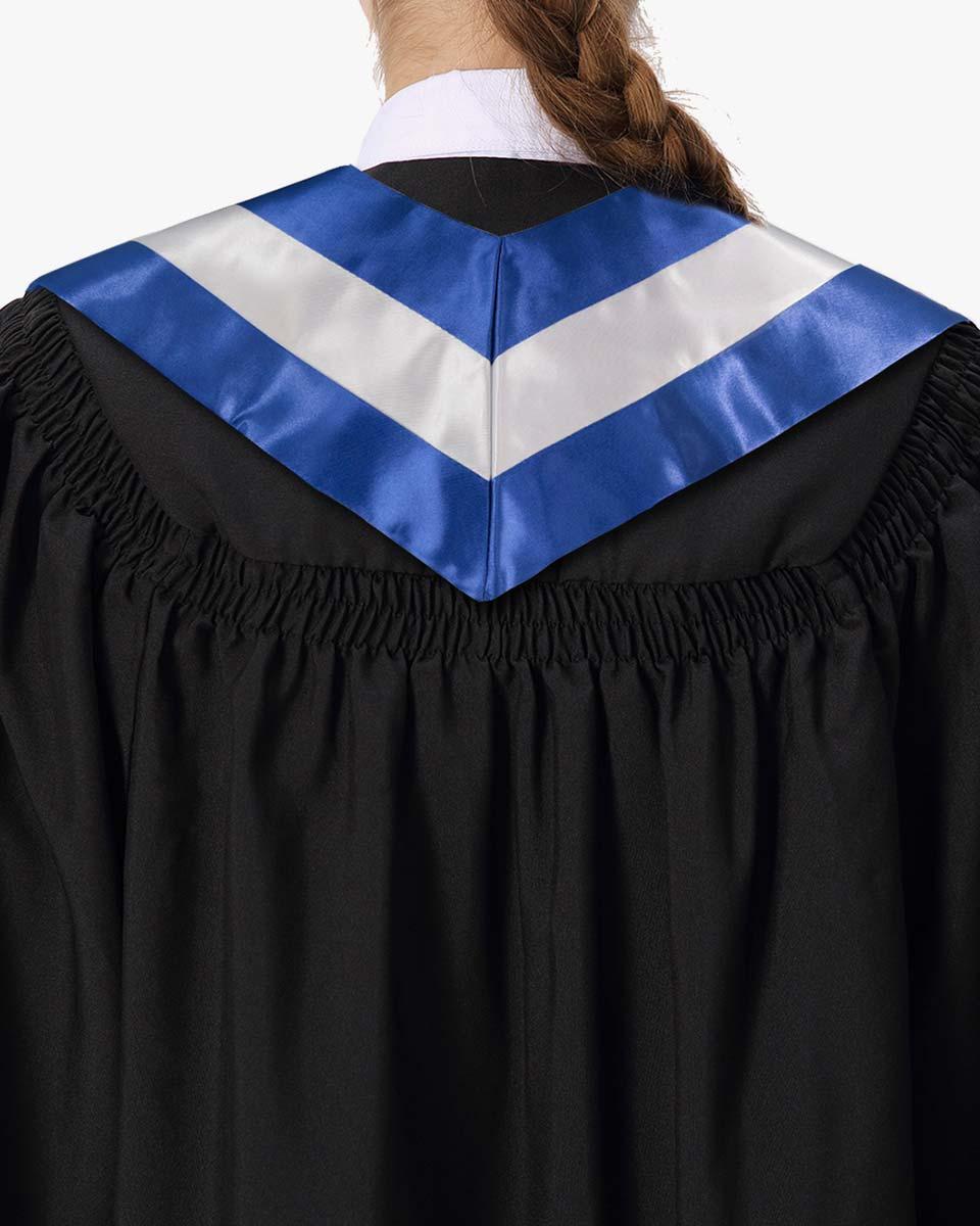 17 Country Flag Graduation Stoles Embroidery Sashes for Study Aboard International Students - Graduation Cap&Gown