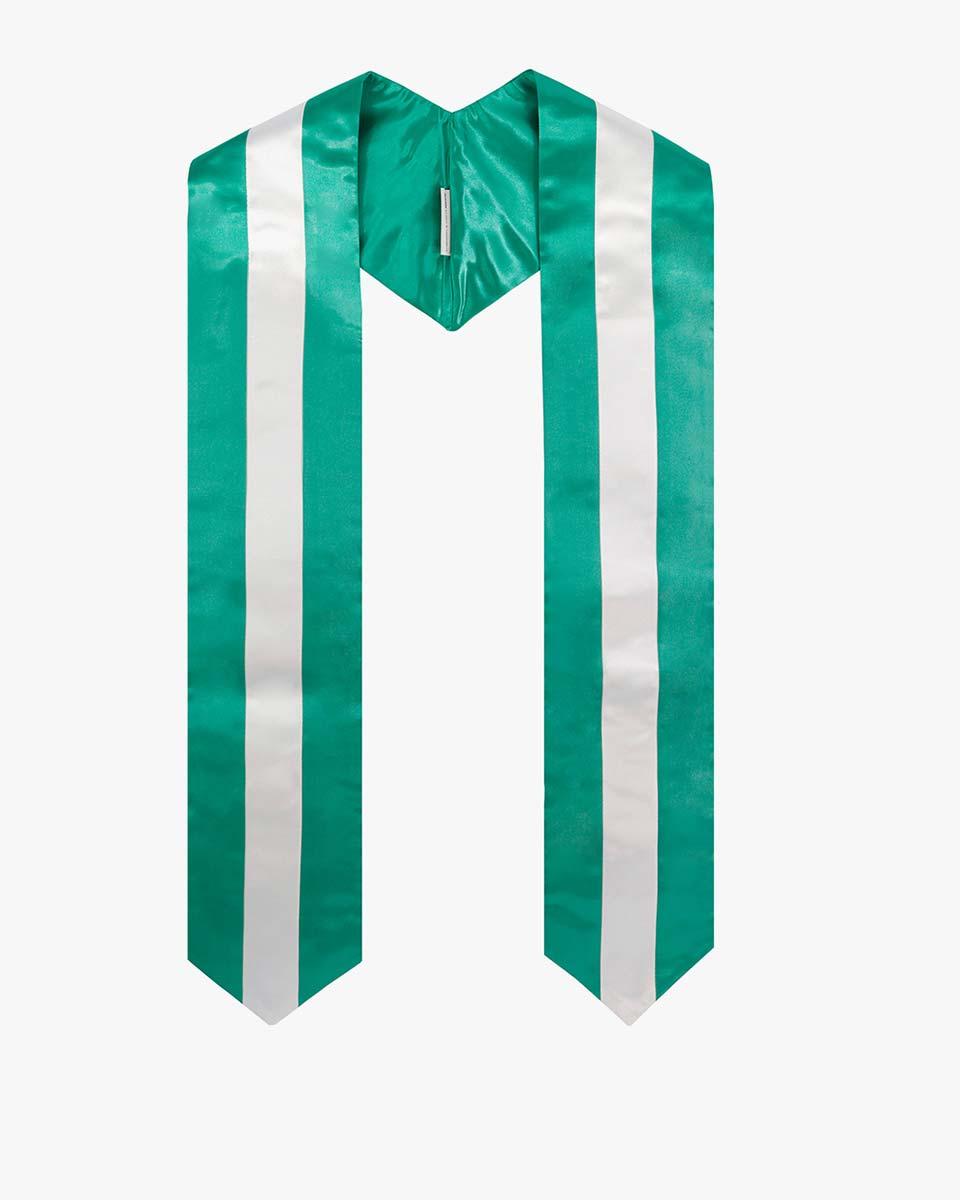 17 Country Flag Graduation Stoles Embroidery Sashes for Study Aboard International Students - Graduation Cap&Gown