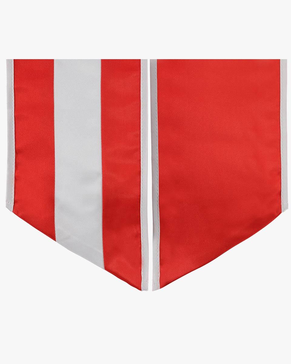 7 Mixed Flag Graduation Stoles Embroidery Sashes for Study Aboard Students - Graduation Cap&Gown