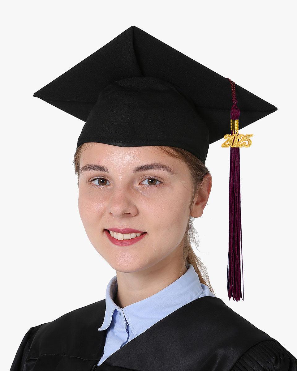 Solid Color Graduation Tassel - 18 Colors Available - Graduation Cap&Gown