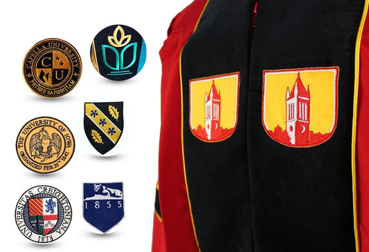 Custom Deluxe Doctoral Gown, Tam & Hood Package - Graduation Cap&Gown