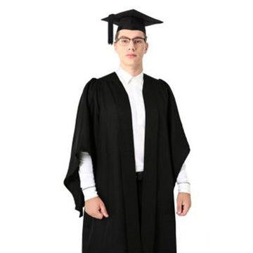Classic British Bachelor's Degree Graduation Gown Uniform - Graduation Cap&Gown