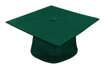 Matte Hunter High School Cap - Graduation Cap&Gown