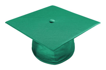 Shiny Emerald Green High School Cap - Graduation Cap&Gown