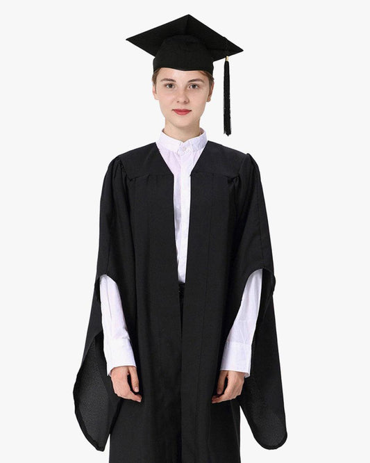 UK British Economy Bachelor Academic Cap & Gown - Graduation Cap&Gown