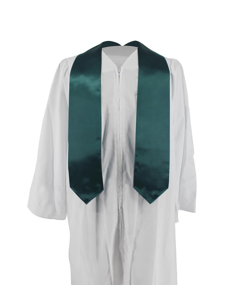 Plain Graduation Stole - 16 Colors Available - Graduation Cap&Gown