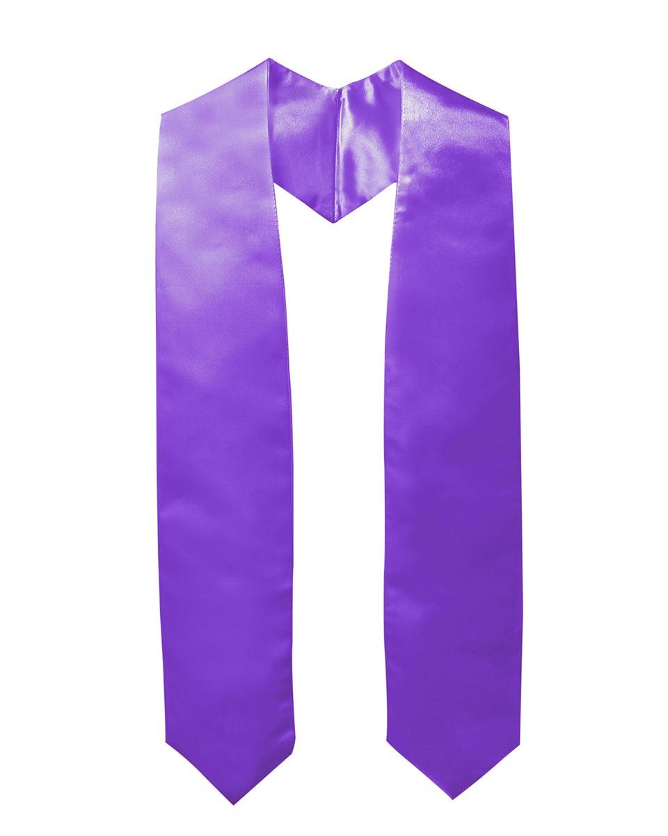 Plain Graduation Stole - 16 Colors Available - Graduation Cap&Gown