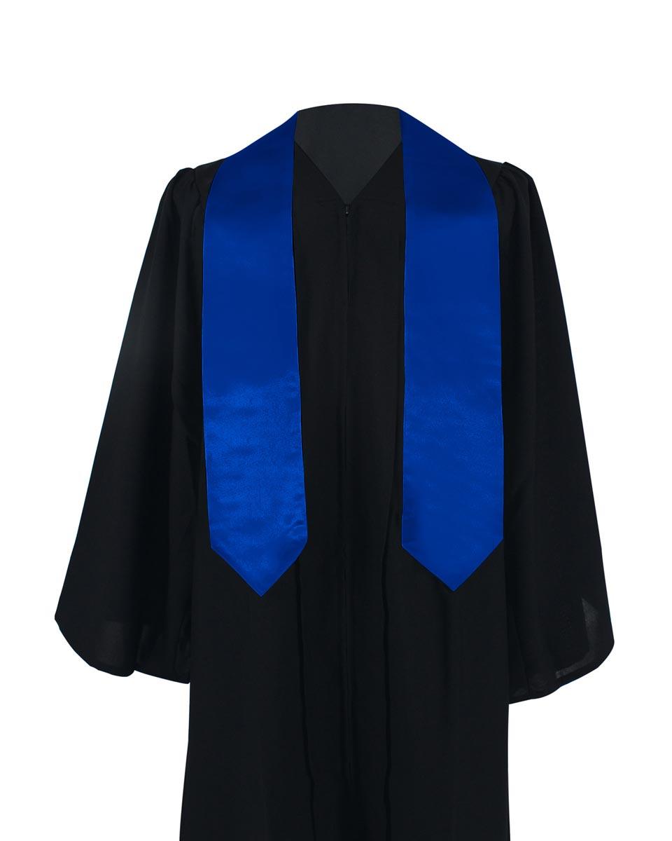 Plain Graduation Stole - 16 Colors Available - Graduation Cap&Gown