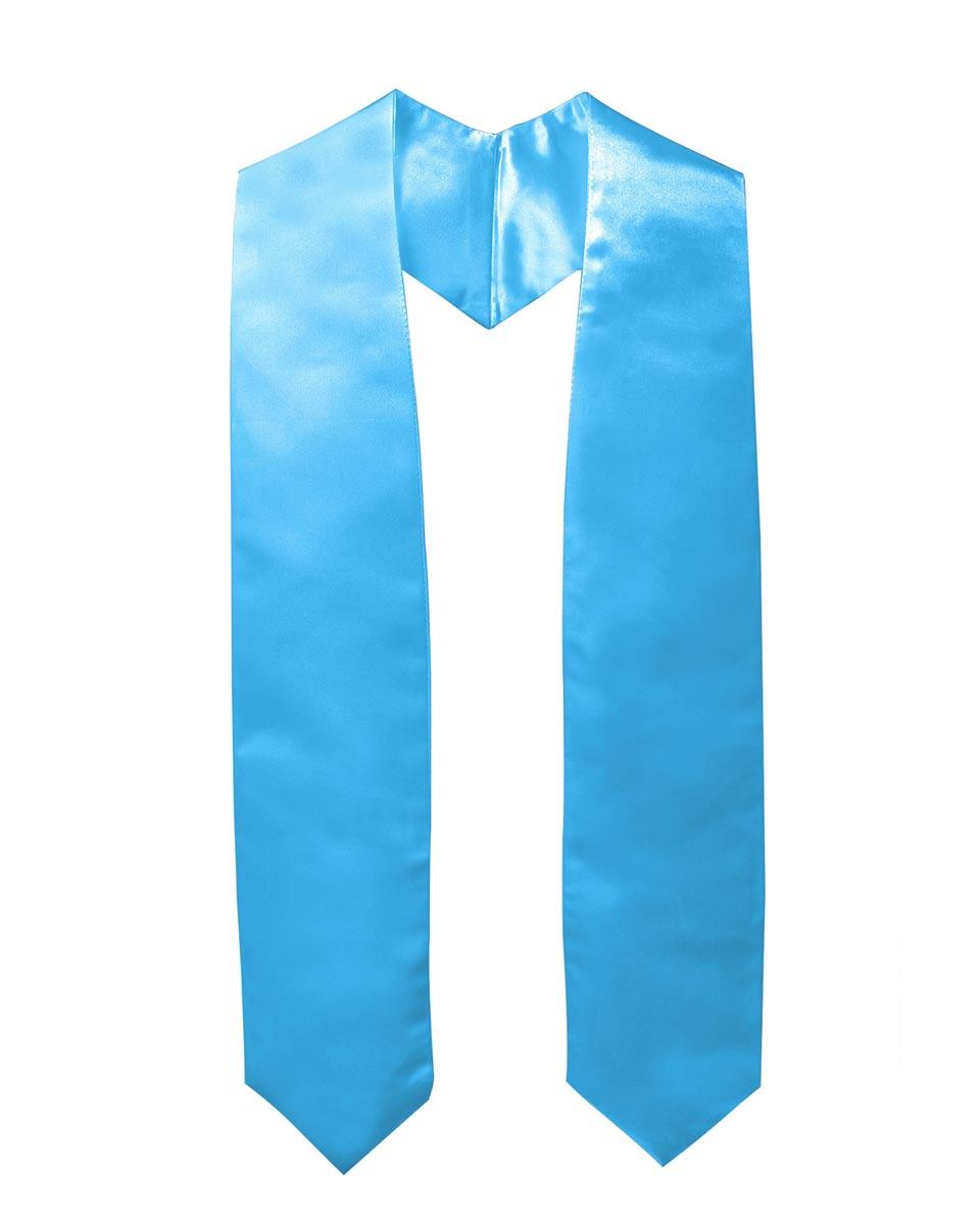 Plain Graduation Stole - 16 Colors Available - Graduation Cap&Gown