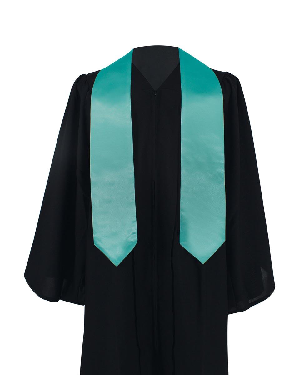 Plain Graduation Stole - 16 Colors Available - Graduation Cap&Gown