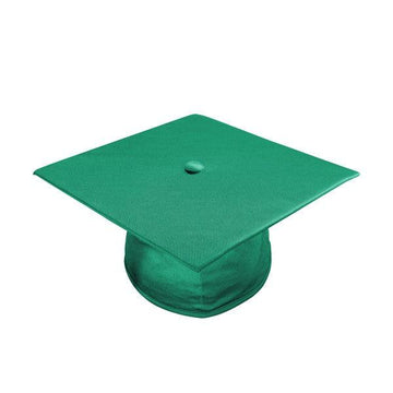 Shiny Emerald Green Kindergarten/Preschool Cap - Graduation Cap&Gown