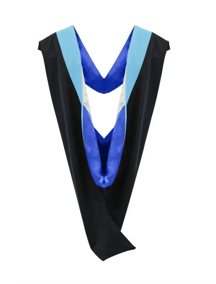 26 Deluxe Bachelors/Masters Graduation Hood – Velvet & Satin Finish - Graduation Cap&Gown
