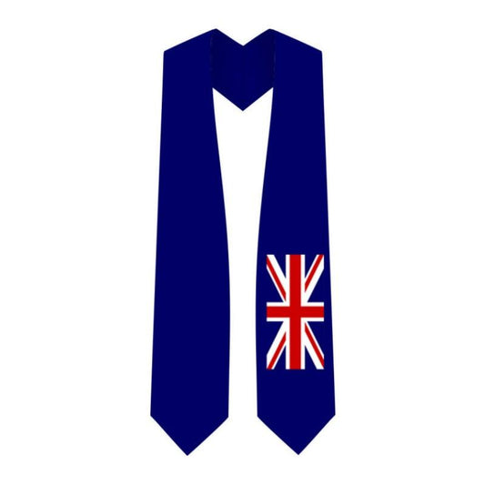 United Kingdom Graduation Stole - UK British Flag Sash - Graduation Cap&Gown