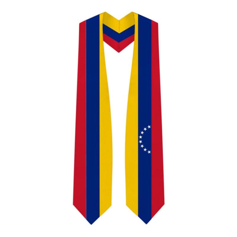 Venezuela Graduation Stole - Venezuela Flag Sash - Graduation Cap&Gown