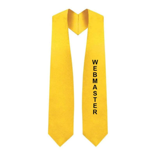 Webmaster Class Officer Stole - Graduation Cap&Gown