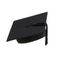 British High-End Bachelor and Master Hats – Premium Academic Headwear-Graduation Cap - Graduation Cap&Gown