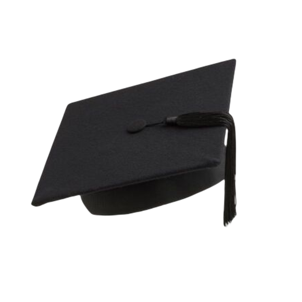 British High-End Bachelor and Master Hats – Premium Academic Headwear-Graduation Cap - Graduation Cap&Gown