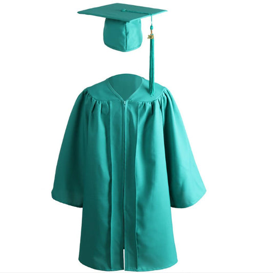 12 Colors Matte Kindergarten/Preschool Graduation Cap and Gown - Graduation Cap&Gown