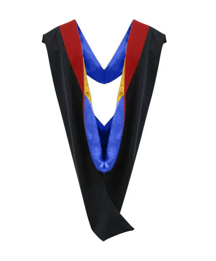 26 Deluxe Bachelors/Masters Graduation Hood – Velvet & Satin Finish - Graduation Cap&Gown