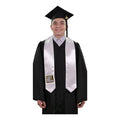 White First Gen Proud Graduation Stole - Graduation Cap&Gown