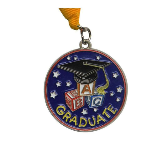 Kindergarten/Preschool Medal - Graduation Cap&Gown