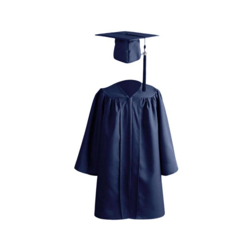 12 Colors Matte Kindergarten/Preschool Graduation Cap and Gown - Graduation Cap&Gown