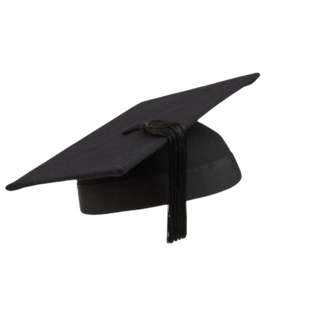 British High-End Bachelor and Master Hats – Premium Academic Headwear-Graduation Cap - Graduation Cap&Gown