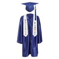 12 Colors shiny Kindergarten/Preschool Graduation Set – Gown, Cap, Stole, Tassel - Graduation Cap&Gown