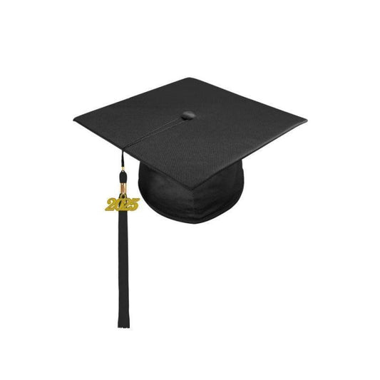 12 Shiny Elementary Cap & Tassel - Graduation Cap&Gown