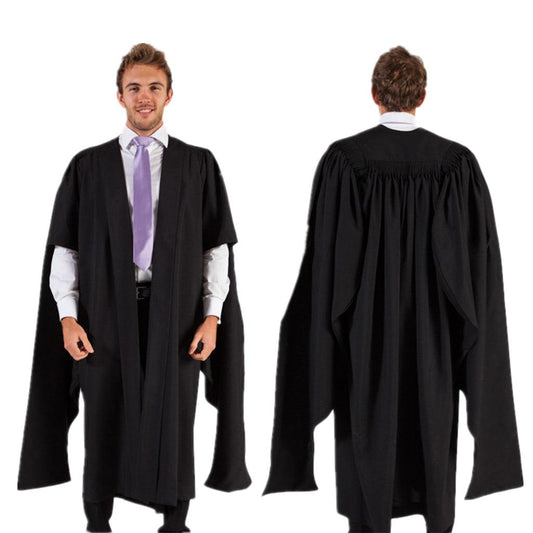 British Luxury Master's Clothing – Elegant and Refined Academic Attire Graduation Gowns - Graduation Cap&Gown