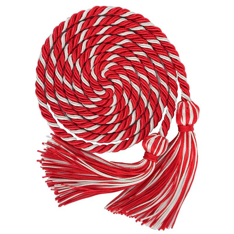 15 Two-Tone Honor Cords for Graduation Recognition - Graduation Cap&Gown