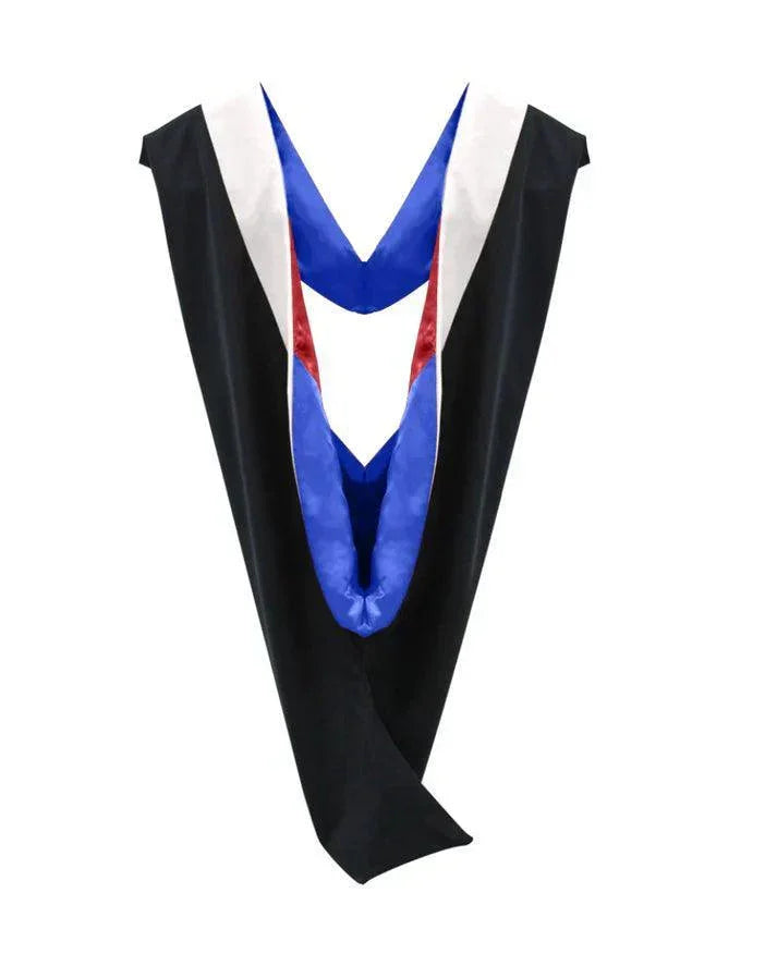 26 Deluxe Bachelors/Masters Graduation Hood – Velvet & Satin Finish - Graduation Cap&Gown