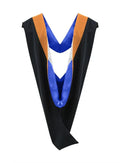26 Deluxe Bachelors/Masters Graduation Hood – Velvet & Satin Finish - Graduation Cap&Gown