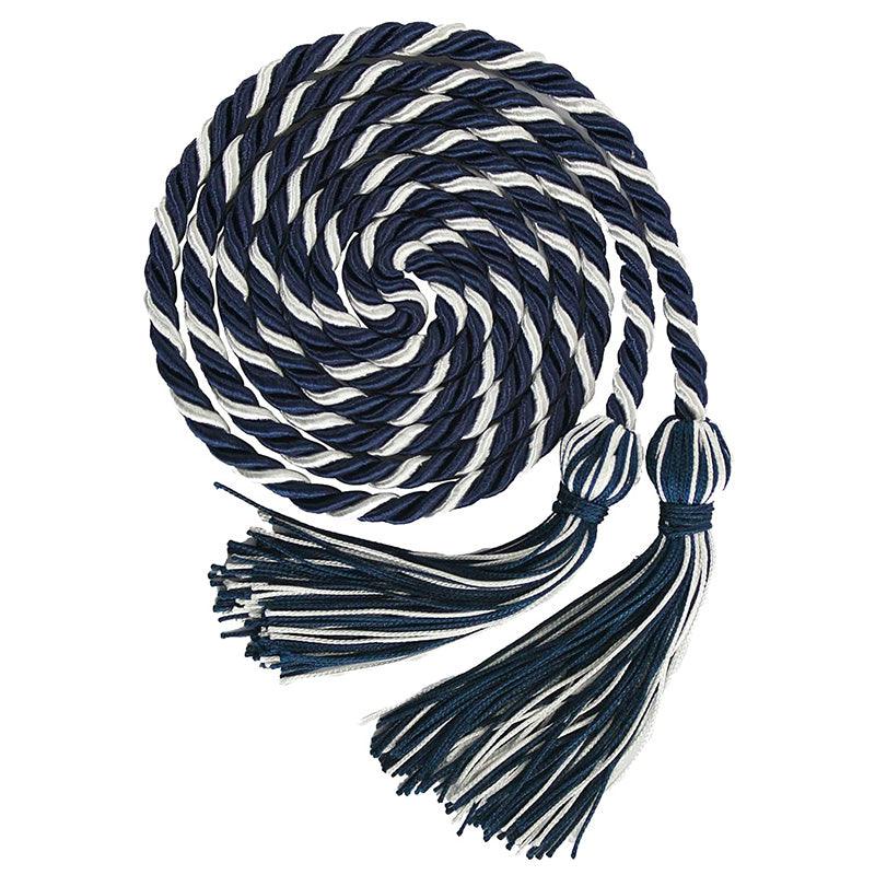 15 Two-Tone Honor Cords for Graduation Recognition - Graduation Cap&Gown