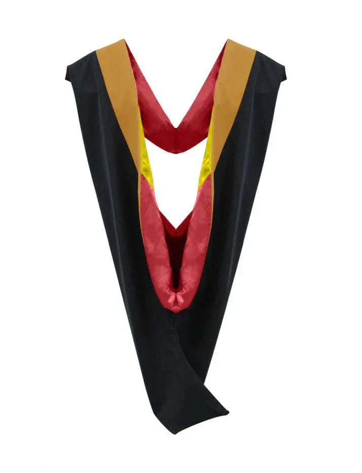 26 Deluxe Bachelors/Masters Graduation Hood – Velvet & Satin Finish - Graduation Cap&Gown