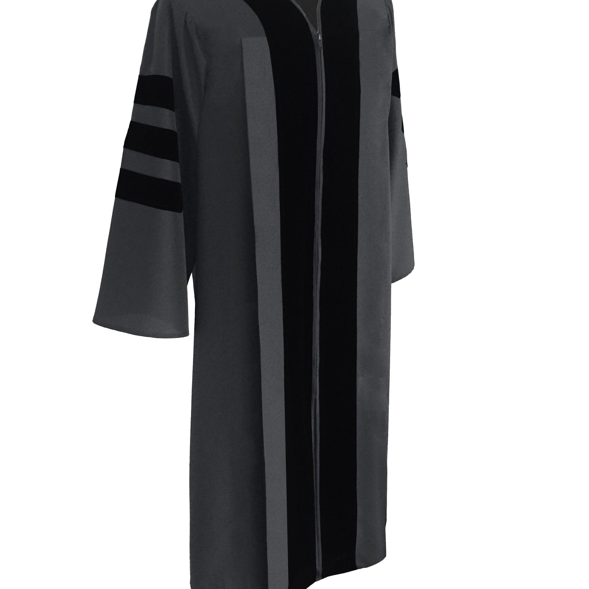 Classic Doctoral Academic Gown - Graduation Cap&Gown
