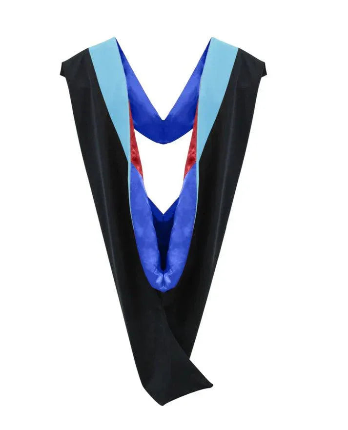 26 Deluxe Bachelors/Masters Graduation Hood – Velvet & Satin Finish - Graduation Cap&Gown
