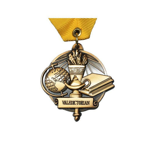 Valedictorian Medal - Graduation Cap&Gown