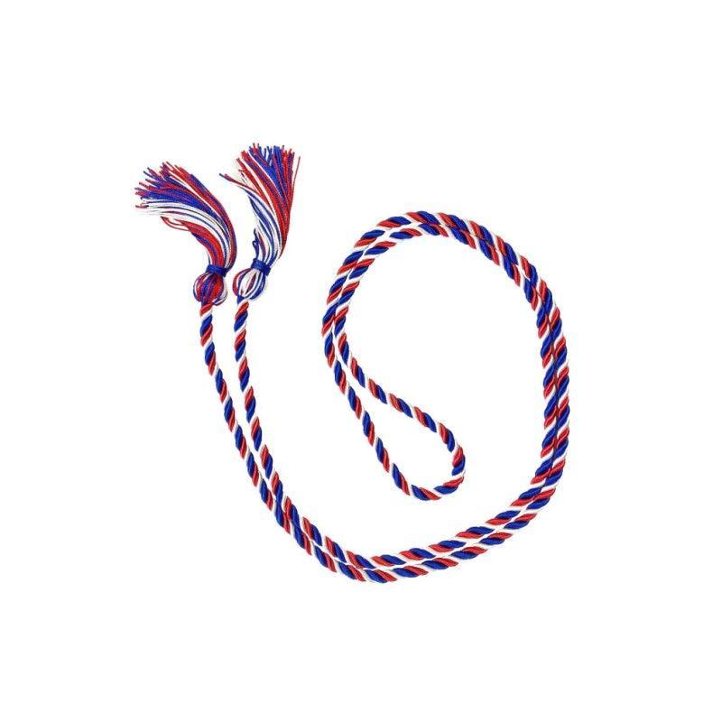 Red, White & Blue USA Military Honor Cord - Graduation Cap&Gown