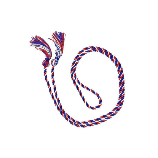 Red, White & Blue USA Military Honor Cord - Graduation Cap&Gown