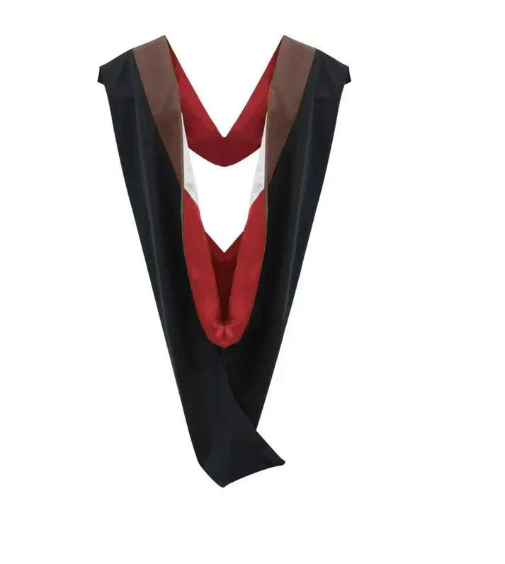 26 Deluxe Bachelors/Masters Graduation Hood – Velvet & Satin Finish - Graduation Cap&Gown