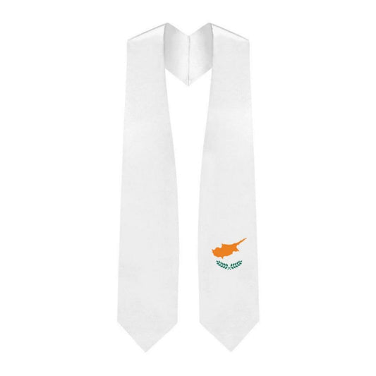 Cyprus Graduation Stole - Cyprus Flag Sash - Graduation Cap&Gown