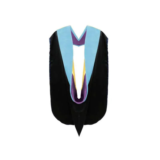 Doctor of Education Hood - Purple & Golden Yellow - Graduation Cap&Gown
