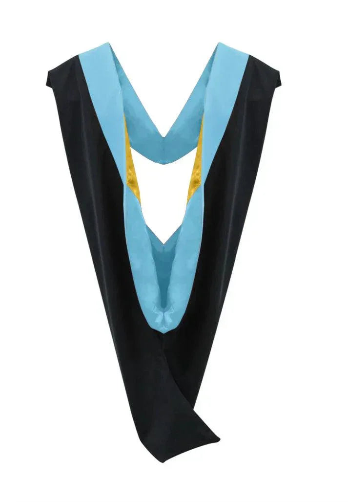 26 Deluxe Bachelors/Masters Graduation Hood – Velvet & Satin Finish - Graduation Cap&Gown