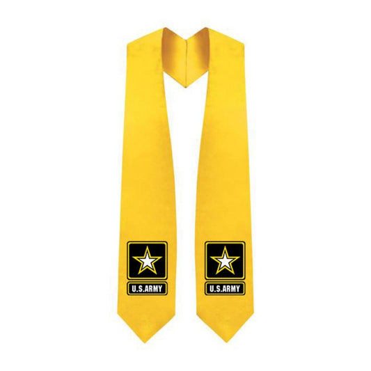 Gold U.S. Army Stole - Graduation Cap&Gown